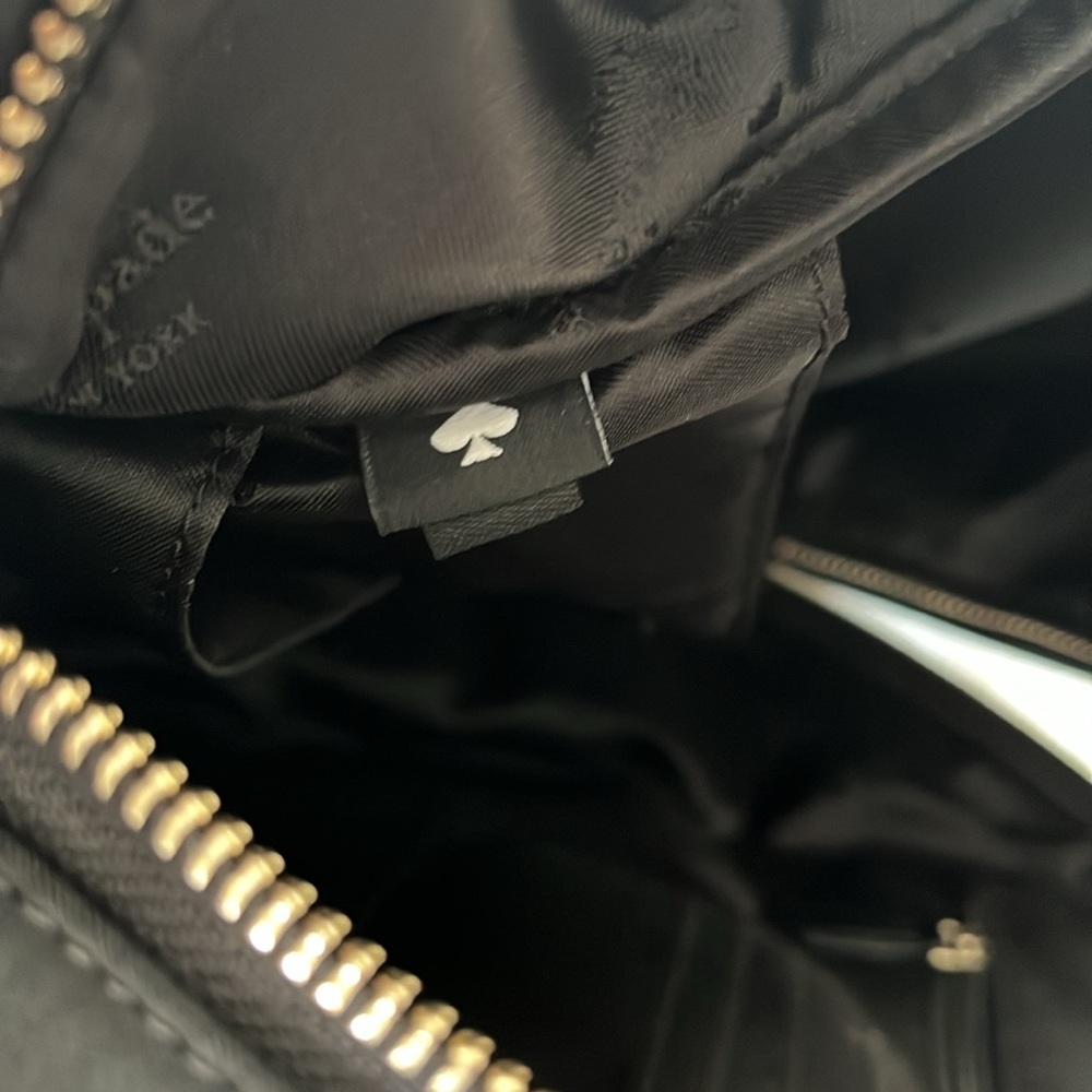 kate spade Black Nylon Backpack with Gold Hardware - Picture 13 of 13